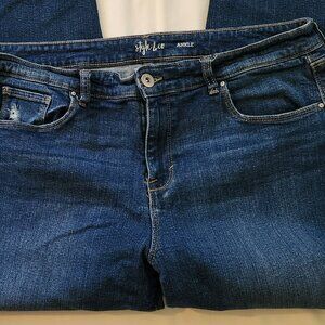 Style & Co. ankle jeans sz 14 EUC